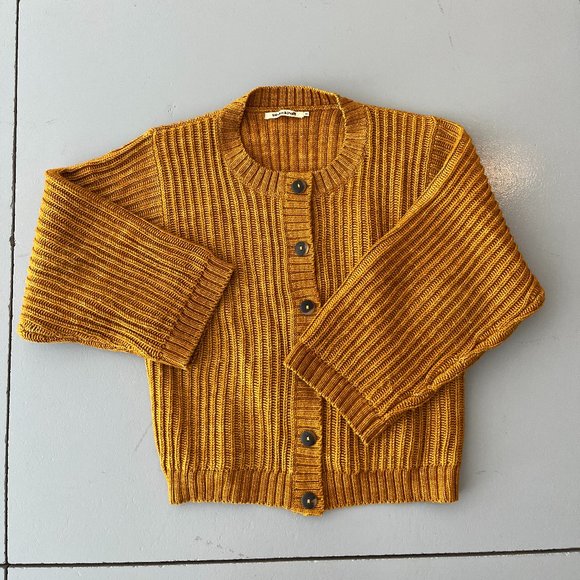 Misha And Puff wool studio cardigan marigold* - Picture 1 of 4
